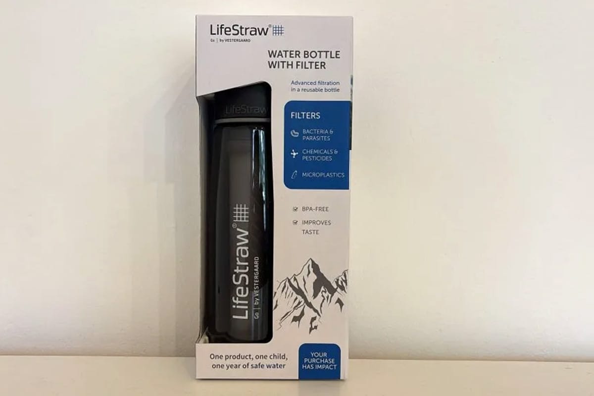 LifeStraw bottle - our commitment to environment