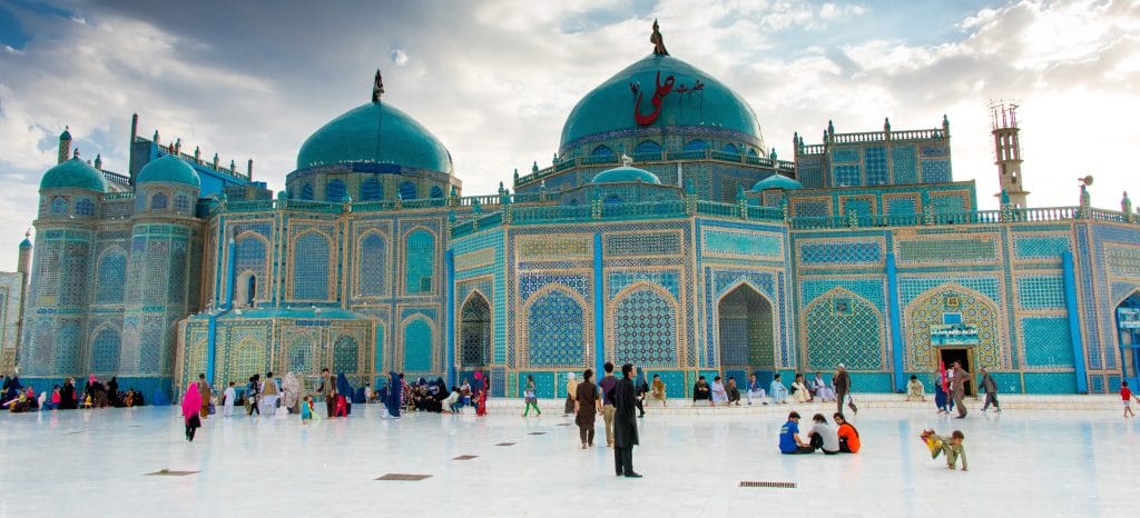 Blue Mosque, Mazar i Sharif, Afghanistan