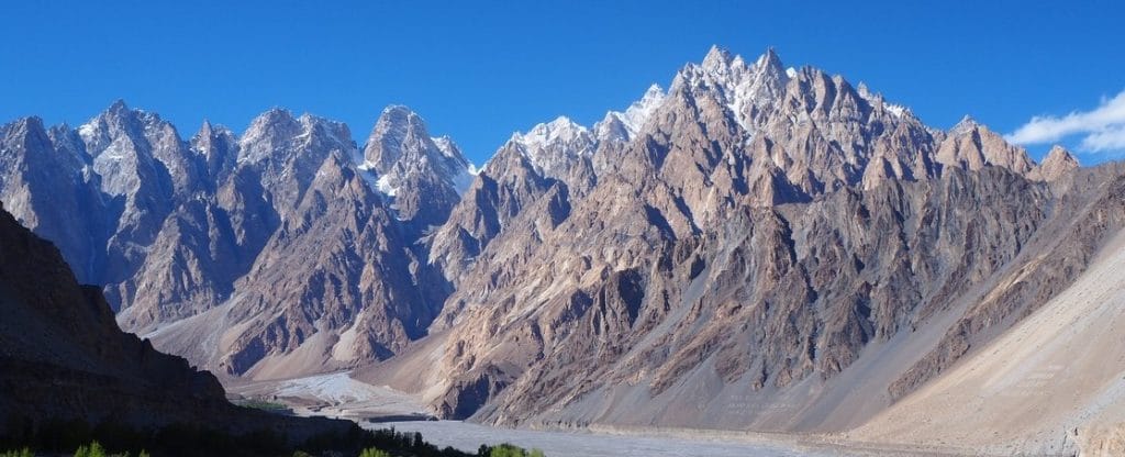 Passu Cones, Karakoram range of Gilgit-Baltistan, Pakistan