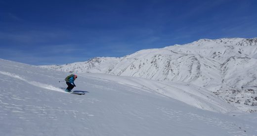 Skiing in the Zagros Mountains, Iraqi Kurdistan